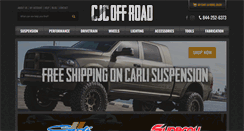 Desktop Screenshot of cjcoffroad.com